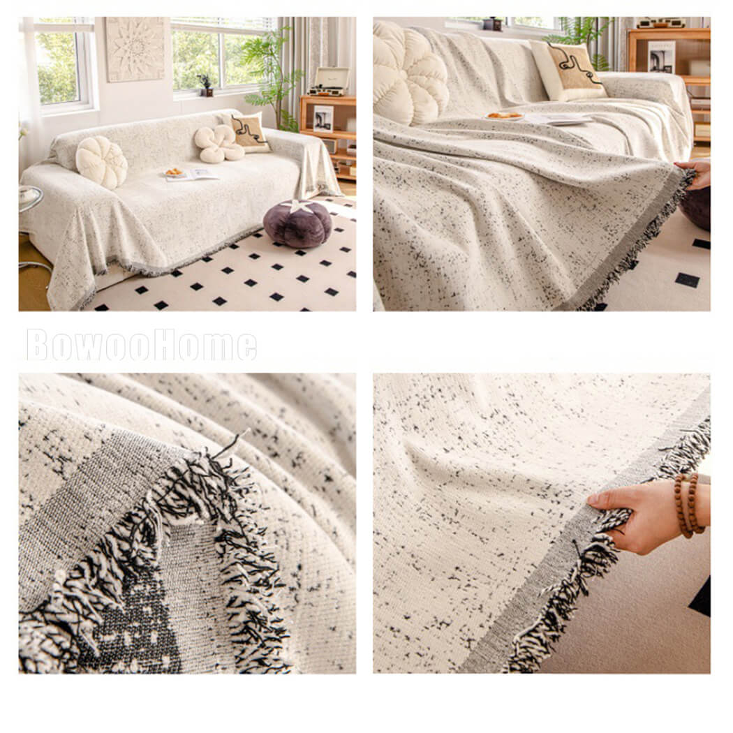 BowooHome ソファーカバー ソファ保護カバー 1人 2人 3人 4人掛け 汚れ防止 洗える 犬猫対策 防塵 四季通用 大きい ソファカバー シーツ ソファ毛布 チェアカバー 保護カバー