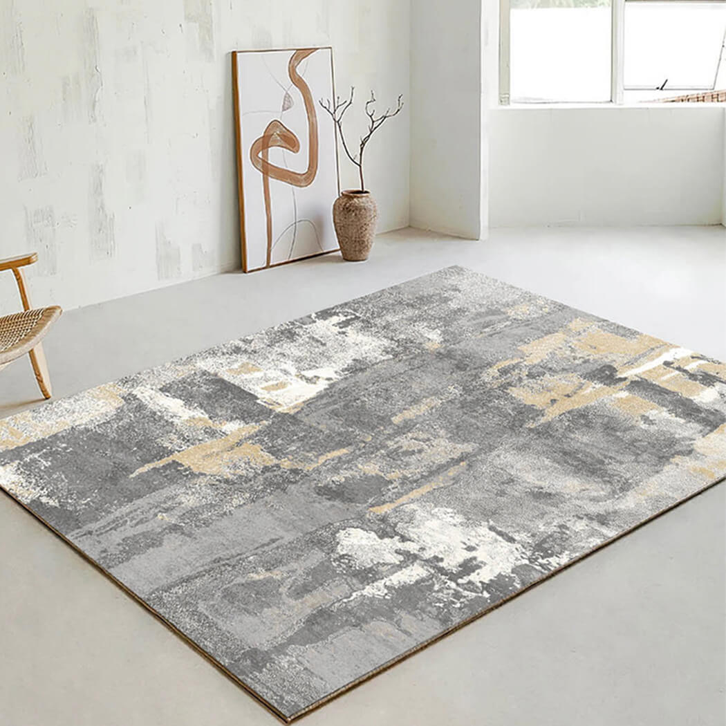 ラグ カーペット 楕円形 ボア ラグマット 洗える おしゃれ 円形 ラグ 短い毛足 絨毯 滑り止め付き 掃除易い 床暖房対応 オールシーズン