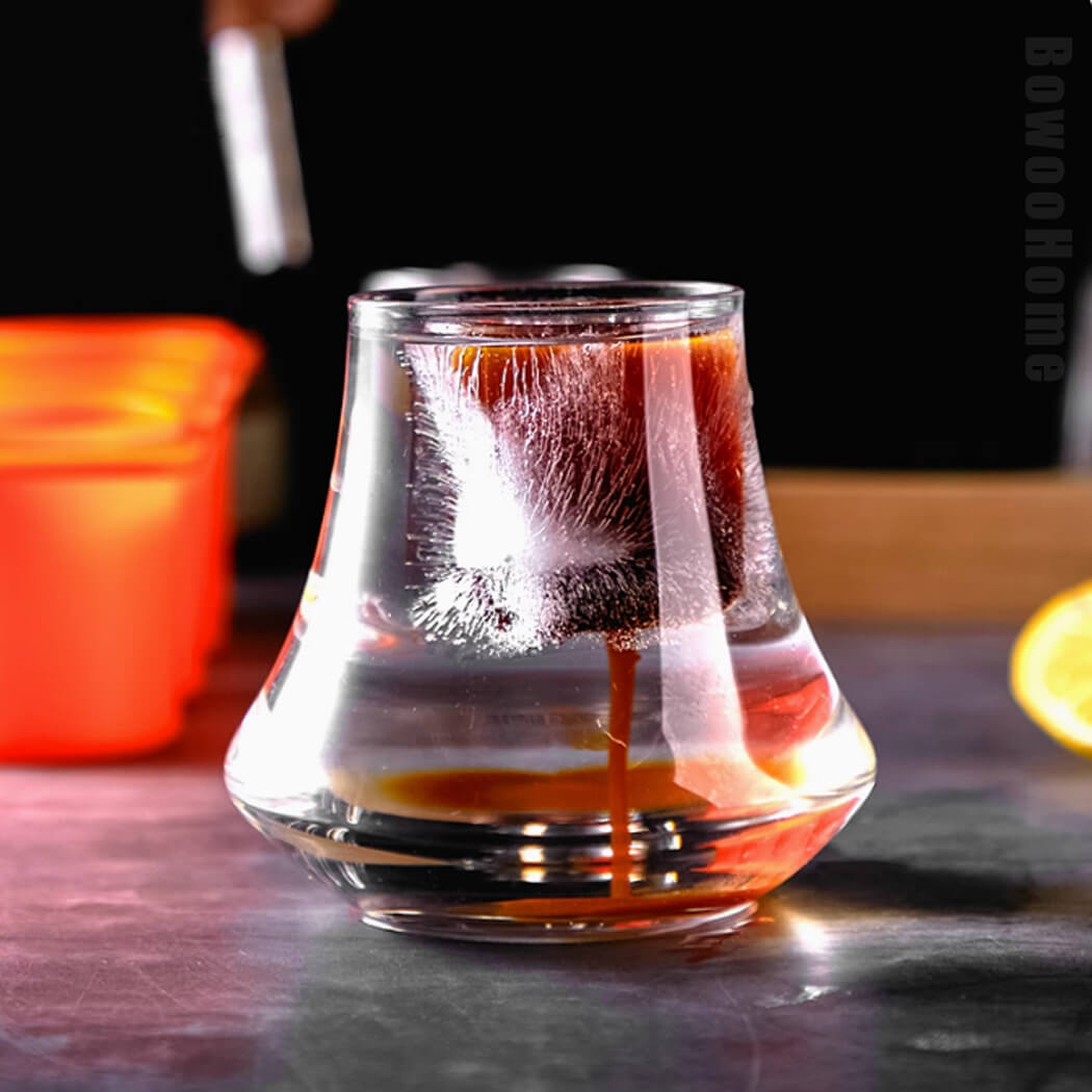 BowooHome コーヒーコップ グラス ガラスコップ 家庭用 店舗用 コーヒーカップ ミルクティー お茶 飲料 耐熱 耐冷 食洗器可 お手入れ簡単