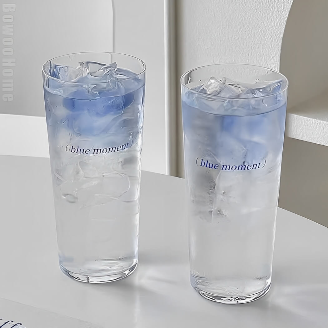 BowooHome グラス コーヒーカップ ガラス 耐熱 耐冷 食洗器可 オシャレ カップ ティーカップ Coffee Cup お手入れ簡単