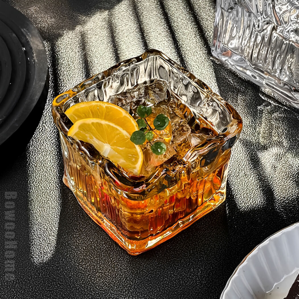 BowooHome コーヒーコップ グラス ガラスコップ 家庭用 店舗用 コーヒーカップ ミルクティー お茶 飲料 耐熱 耐冷 食洗器可 お手入れ簡単