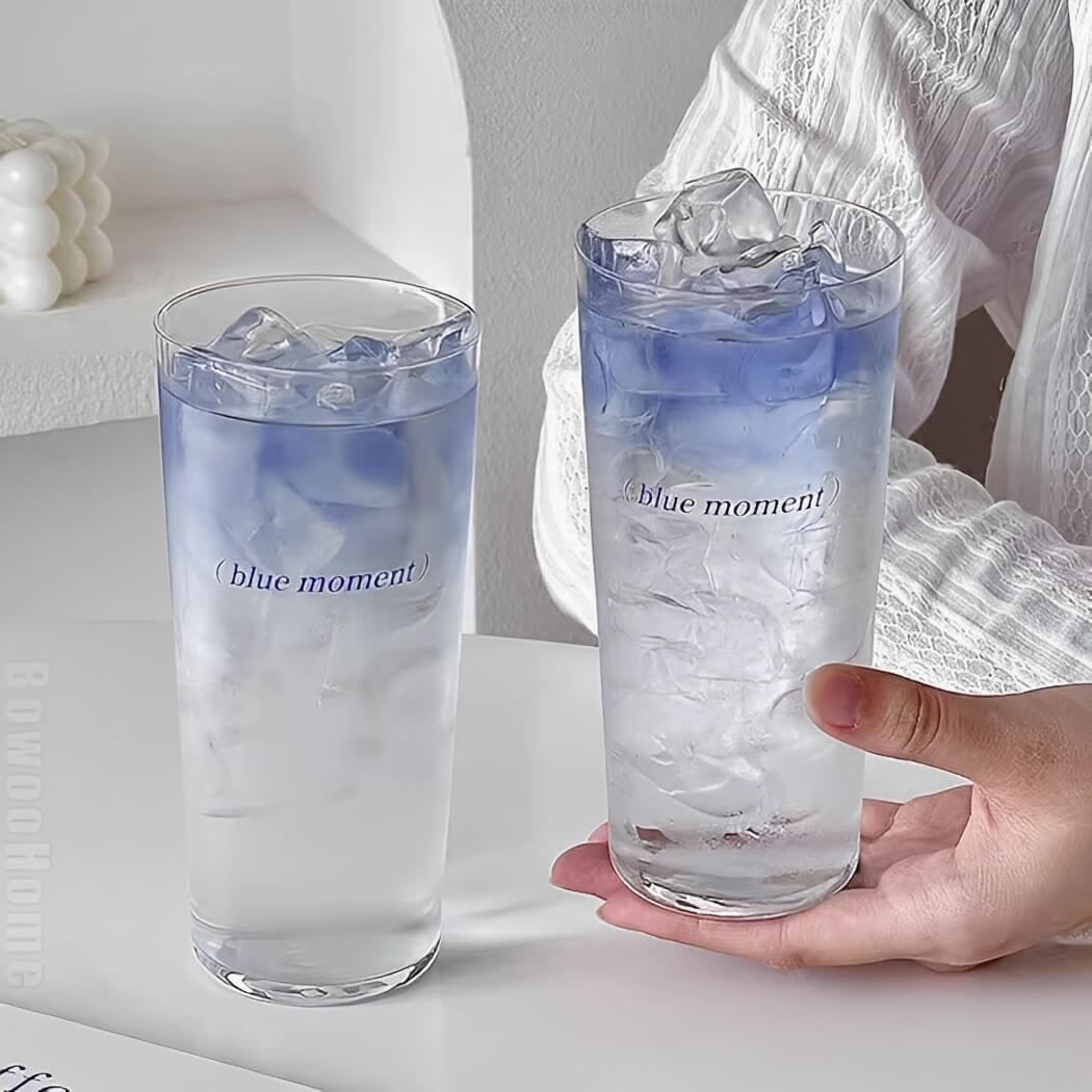 BowooHome グラス コーヒーカップ ガラス 耐熱 耐冷 食洗器可 オシャレ カップ ティーカップ Coffee Cup お手入れ簡単