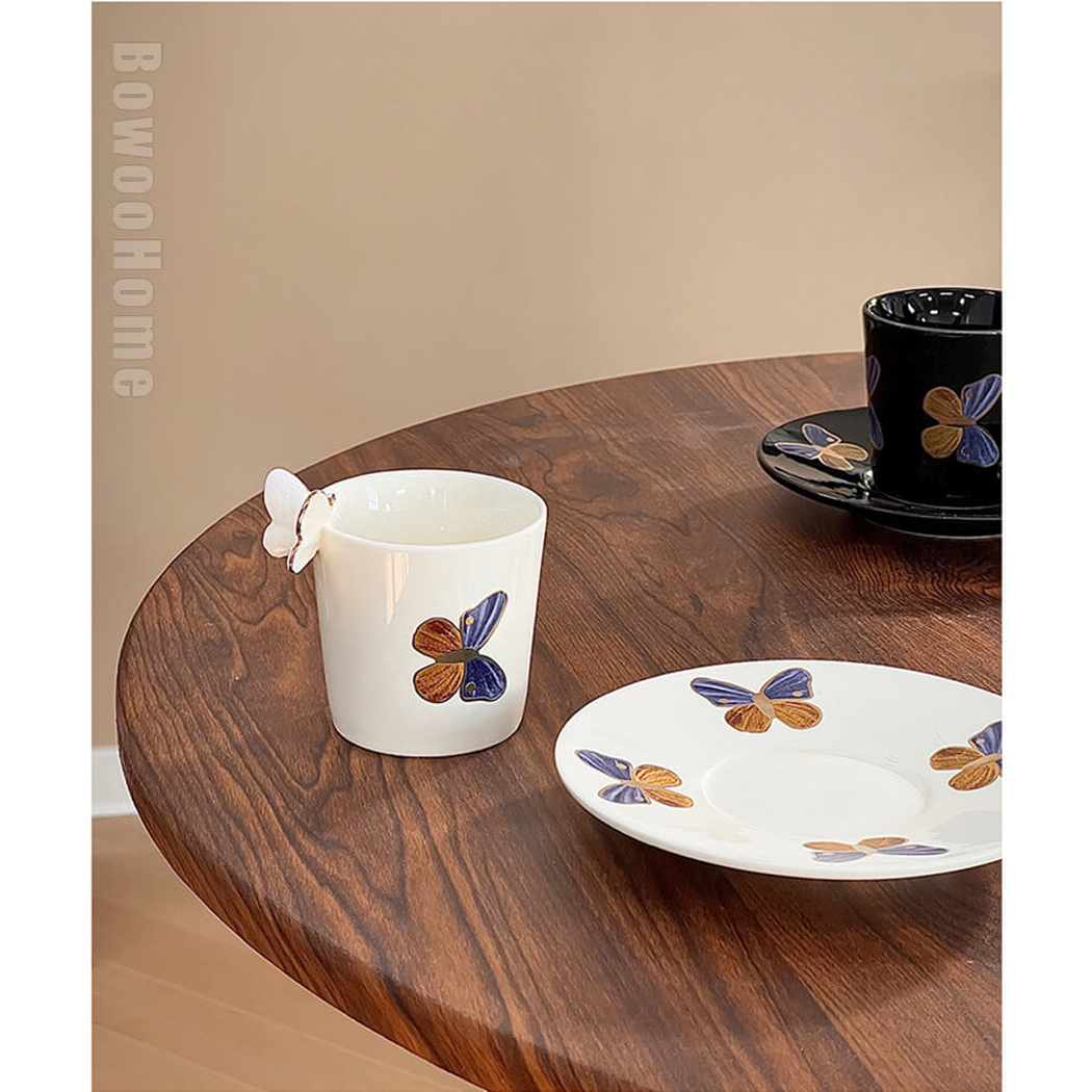 BowooHome マグカップ コーヒーカップ 磁器 ティーカップ シンプル オシャレ 耐熱 耐冷 Coffee Cup カップ お手入れ簡単 食洗器可