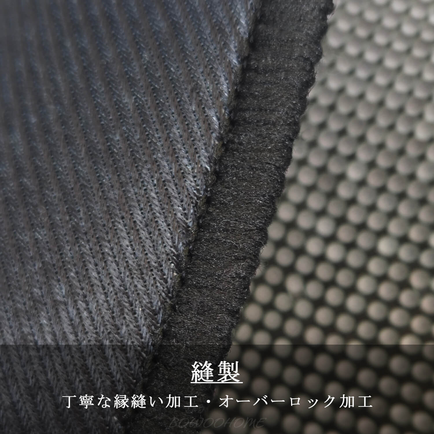 BowooHome 円形 ラグ おしゃれ ラグマット 北欧 平織り 毛足ない カーペット 絨毯 洗える ラグカーペット 滑り止め付き オールシーズン