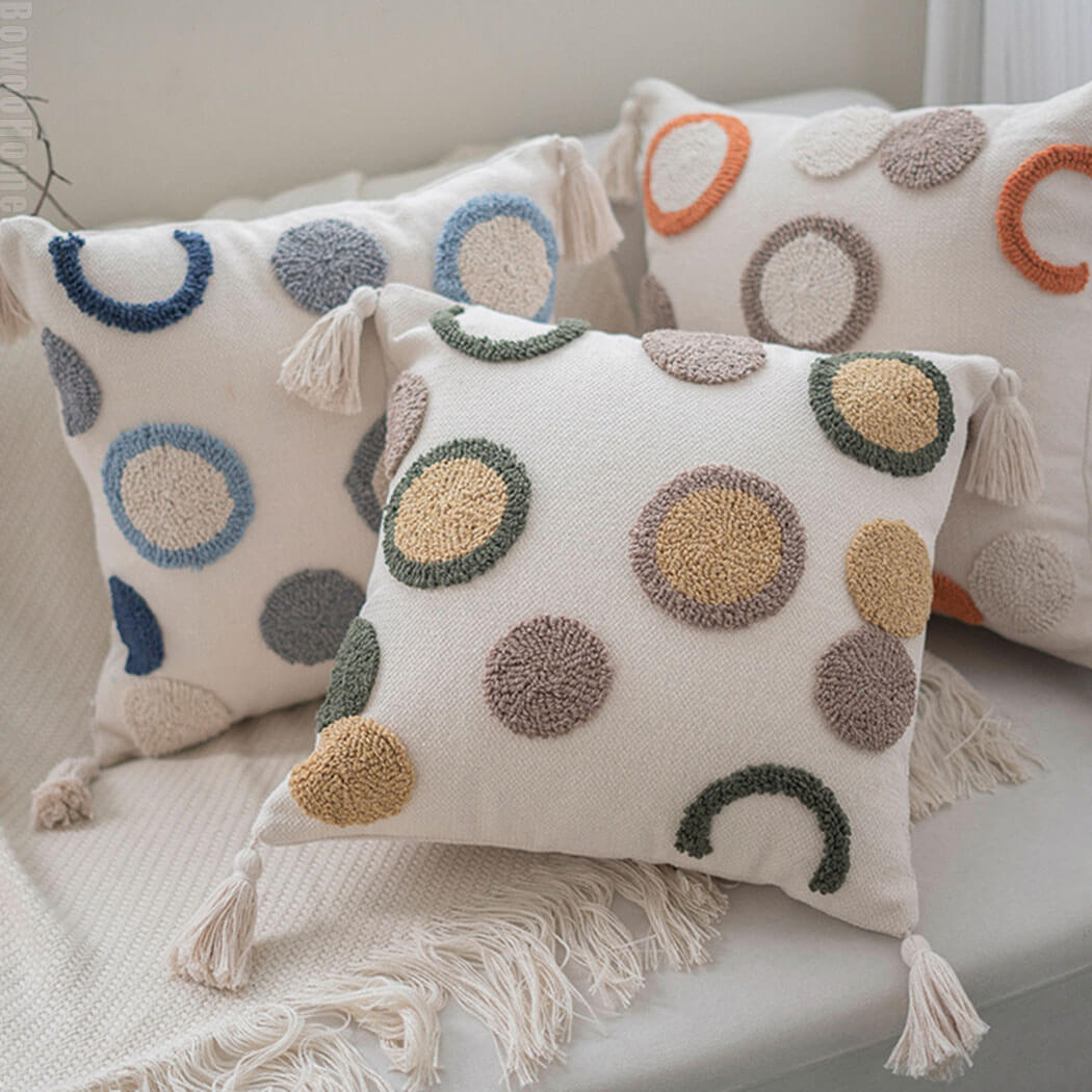 BowooHome クッション 北欧 抱き枕 ソファー枕 ソファークッション 背当て おしゃれ 腰当て 抗菌 防臭 ソファ背当て 装飾枕 お部屋の飾り