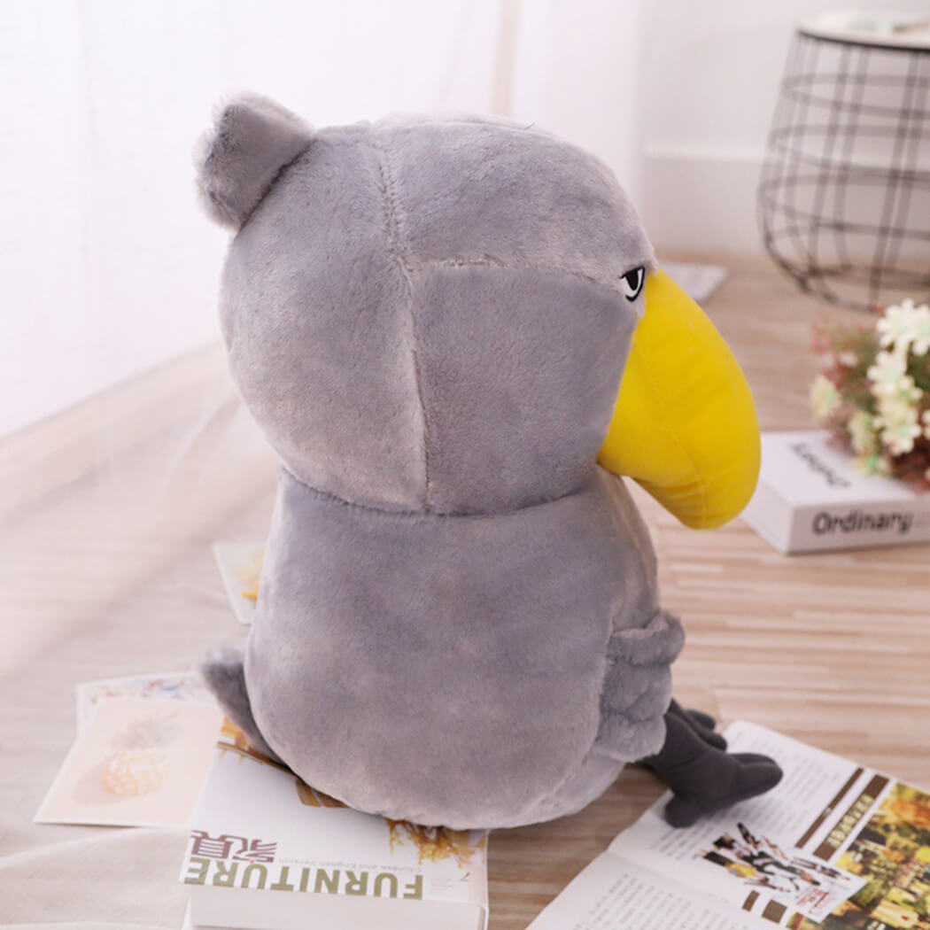 BowooHome ぬいぐるみ 縫い包み ハシビロコウ 可愛い ふわふわ 抱き枕 誕生日 記念日 プレゼント お祝い 贈り物 部屋飾り用