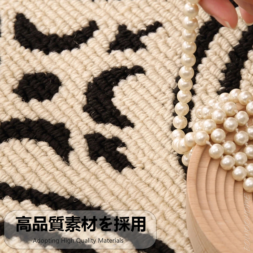 BowooHome 玄関マット 室内 マット バスマット 毛足のないタイプ フラットの表面 洗える 吸水速乾 掃除簡単 滑り止め