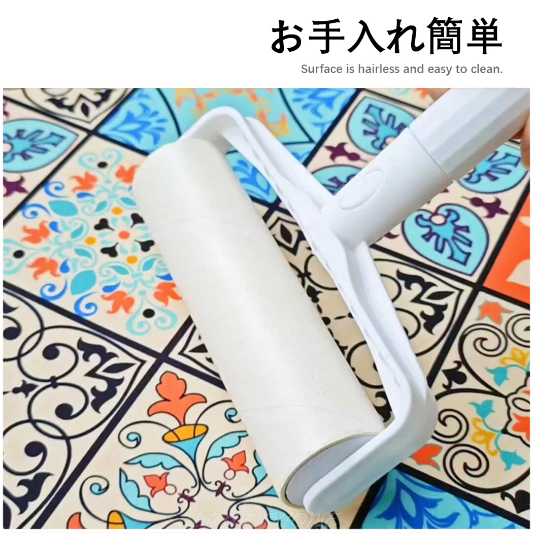 BowooHome バスマット ドアマット 吸水速乾 平らな表面 薄い 滑り止め付き キッチンマット 洗える 掃除しやすい