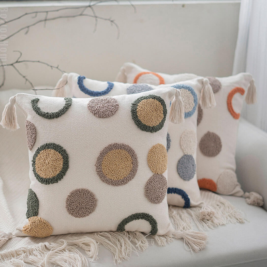 BowooHome クッション 北欧 抱き枕 ソファー枕 ソファークッション 背当て おしゃれ 腰当て 抗菌 防臭 ソファ背当て 装飾枕 お部屋の飾り