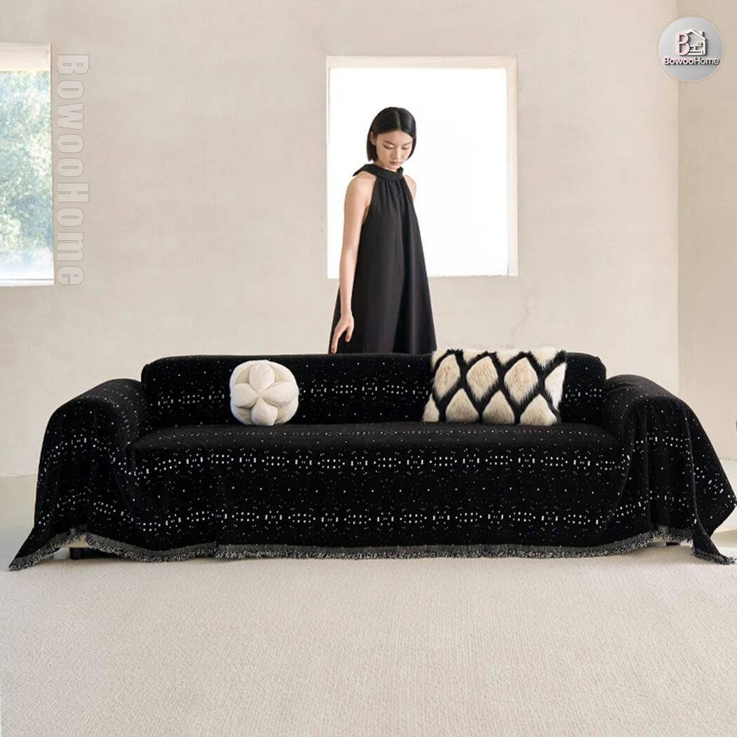 BowooHome ソファーカバー ソファ保護カバー 1人 2人 3人掛け 4人掛け 5人掛け 犬猫対策 防塵 汚れ防止 洗える シーツ ソファ毛布 チェアカバー 保護カバー 大きい ソファカバー 