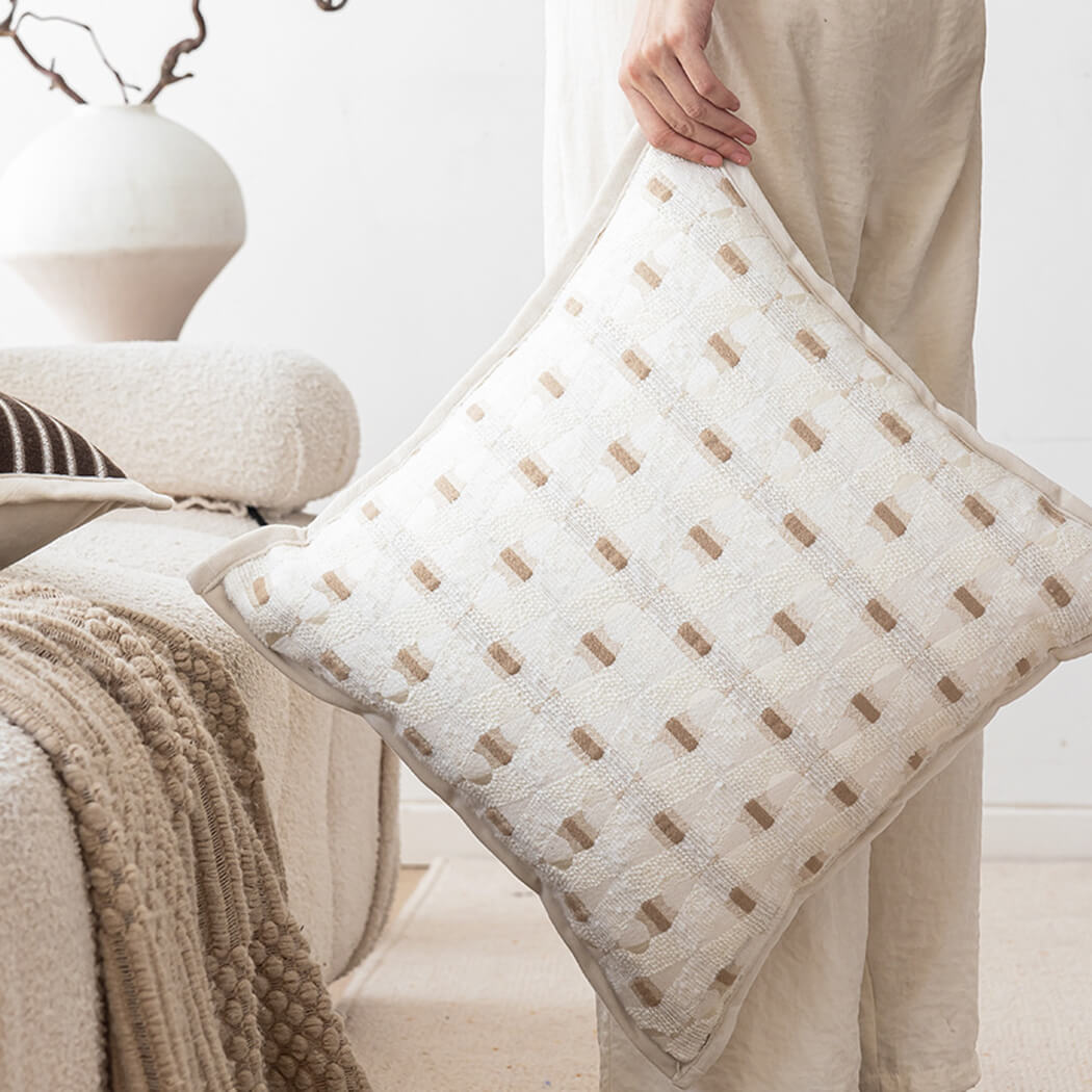 BowooHome クッション 背当て 北欧 ソファークッション おしゃれ 腰当て 抱き枕 抗菌 防臭 ソファ背当て 装飾枕 お部屋の飾り