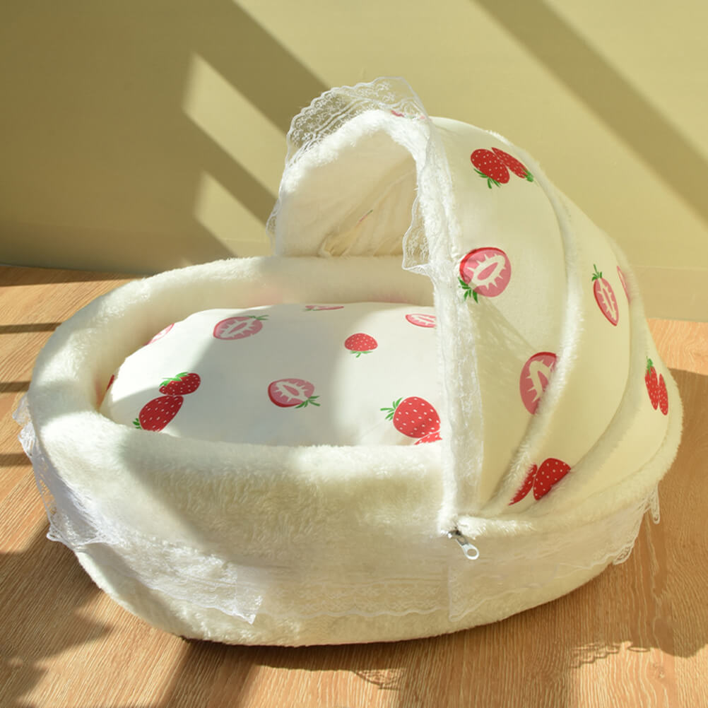 BowooHome ペットハウス 猫犬兼用 ペットベッド 犬ハウス 猫ハウス 室内用 可愛い ペット用品 中型犬 小型犬 寝床 四季通用 猫 カワイイ