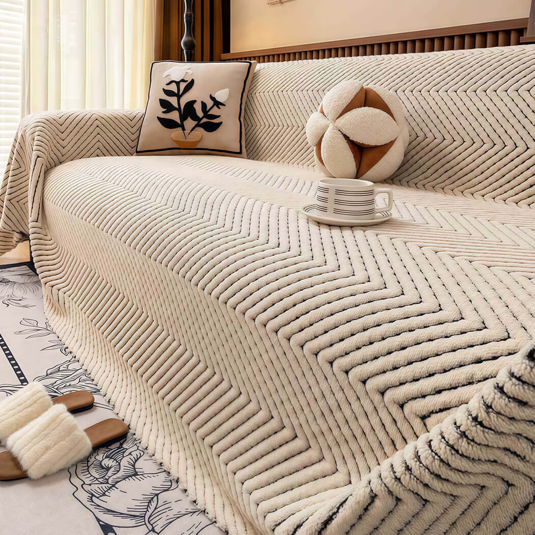 BowooHome ソファーカバー マルチカバー 1人掛け～5人掛け対応 ソファカバー 洗える ソファ毛布 保護カバー キズ防止 犬猫対策 防塵 汚れ防止 お手入れ簡単