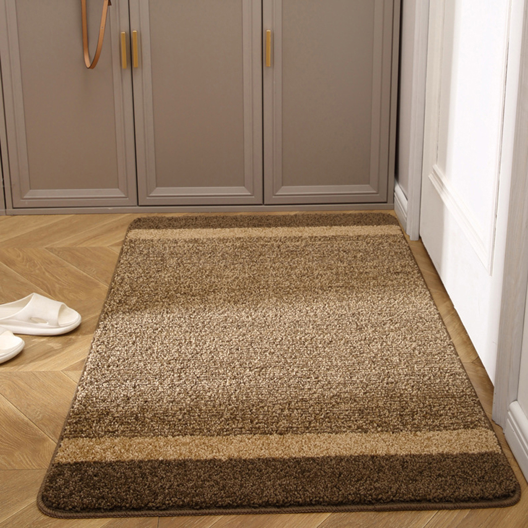 BowooHome ドアマット フワフワ ソフト 玄関マット 足拭き 室内 バスマット 洗える 吸水 速乾 滑り止め 掃除しやすい