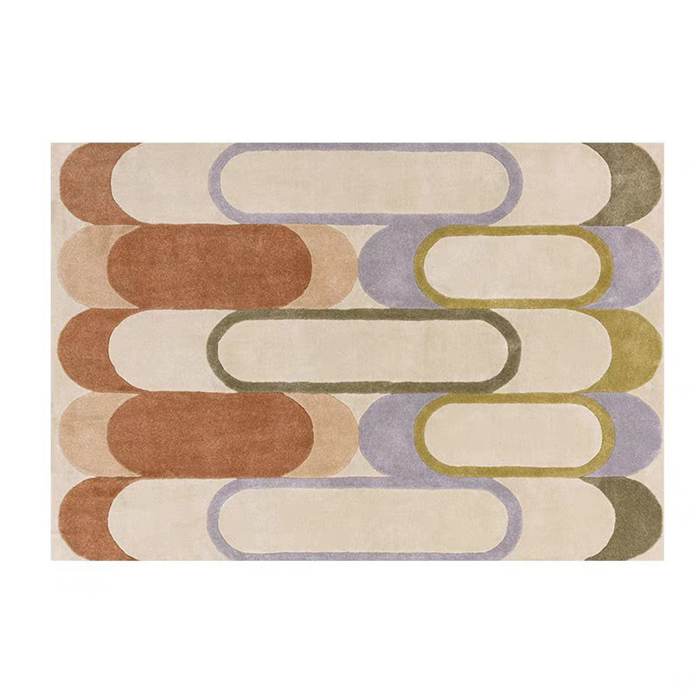 BowooHome おしゃれ ラグ ソフト短絨 カットパイル カーペット ラグマット 洗える 滑り止め付き オールシーズン使える