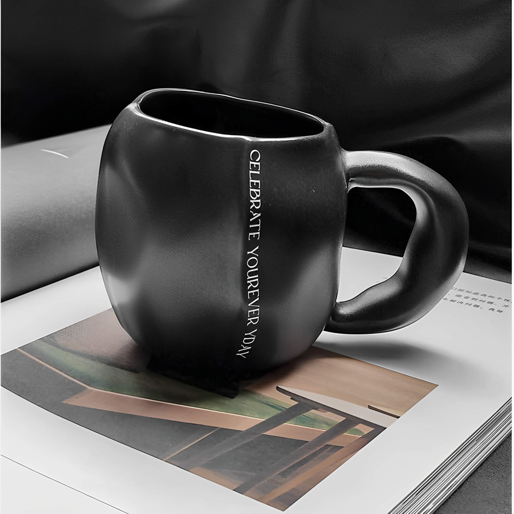 BowooHome マグカップ ティーカップ 耐熱 カップ 耐冷 コーヒーカップ シンプル オシャレ お手入れ簡単 食洗器可 Coffee Cup