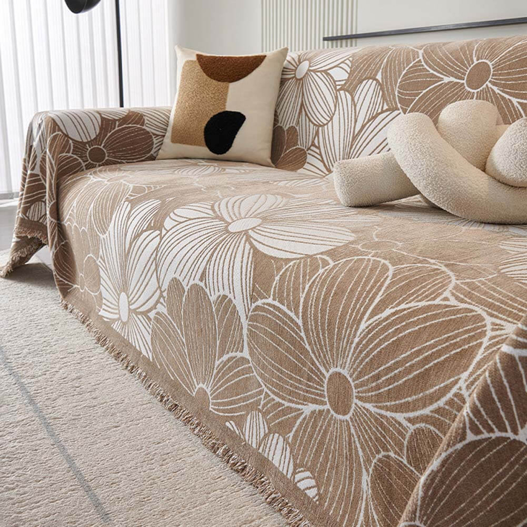 BowooHome ソファーカバー ソファ保護カバー ソファ毛布 おしゃれ 北欧 1人 2人 3人 4人掛け 犬猫対策 汚れ防止 防塵 洗える 四季通用 大きい ソファカバー シーツ チェアカバー 保護カバー