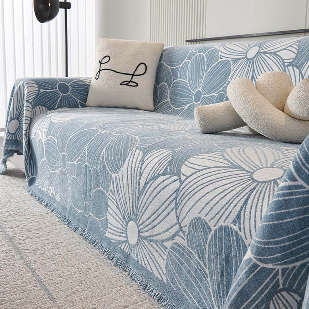 BowooHome ソファーカバー ソファ保護カバー ソファ毛布 おしゃれ 北欧 1人 2人 3人 4人掛け 犬猫対策 汚れ防止 防塵 洗える 四季通用 大きい ソファカバー シーツ チェアカバー 保護カバー