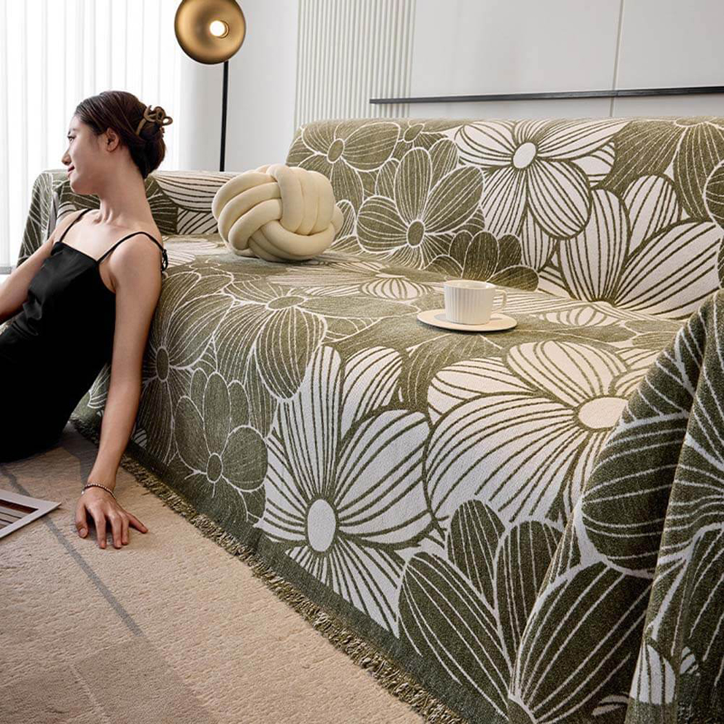 BowooHome ソファーカバー ソファ保護カバー ソファ毛布 おしゃれ 北欧 1人 2人 3人 4人掛け 犬猫対策 汚れ防止 防塵 洗える 四季通用 大きい ソファカバー シーツ チェアカバー 保護カバー