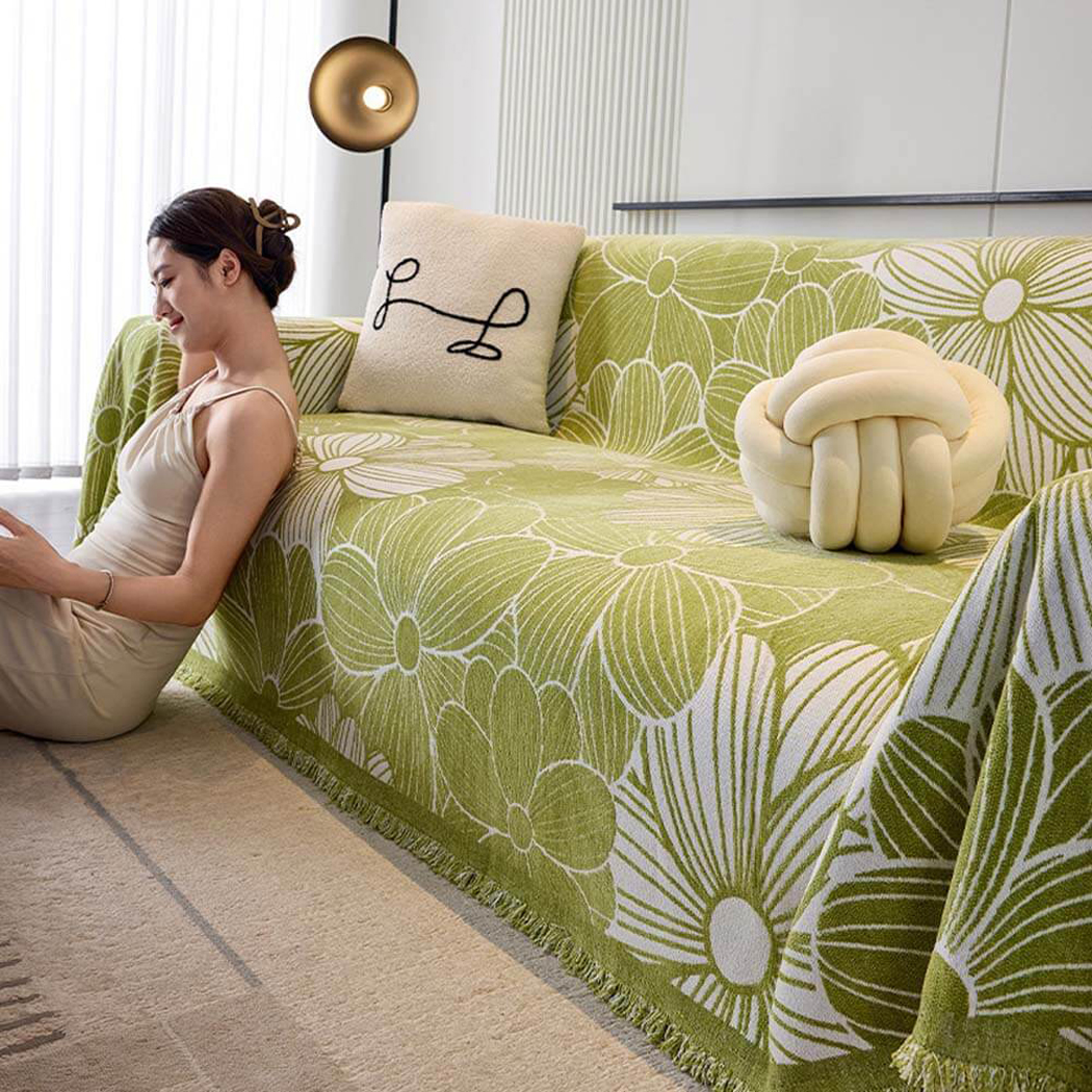 BowooHome ソファーカバー ソファ保護カバー ソファ毛布 おしゃれ 北欧 1人 2人 3人 4人掛け 犬猫対策 汚れ防止 防塵 洗える 四季通用 大きい ソファカバー シーツ チェアカバー 保護カバー