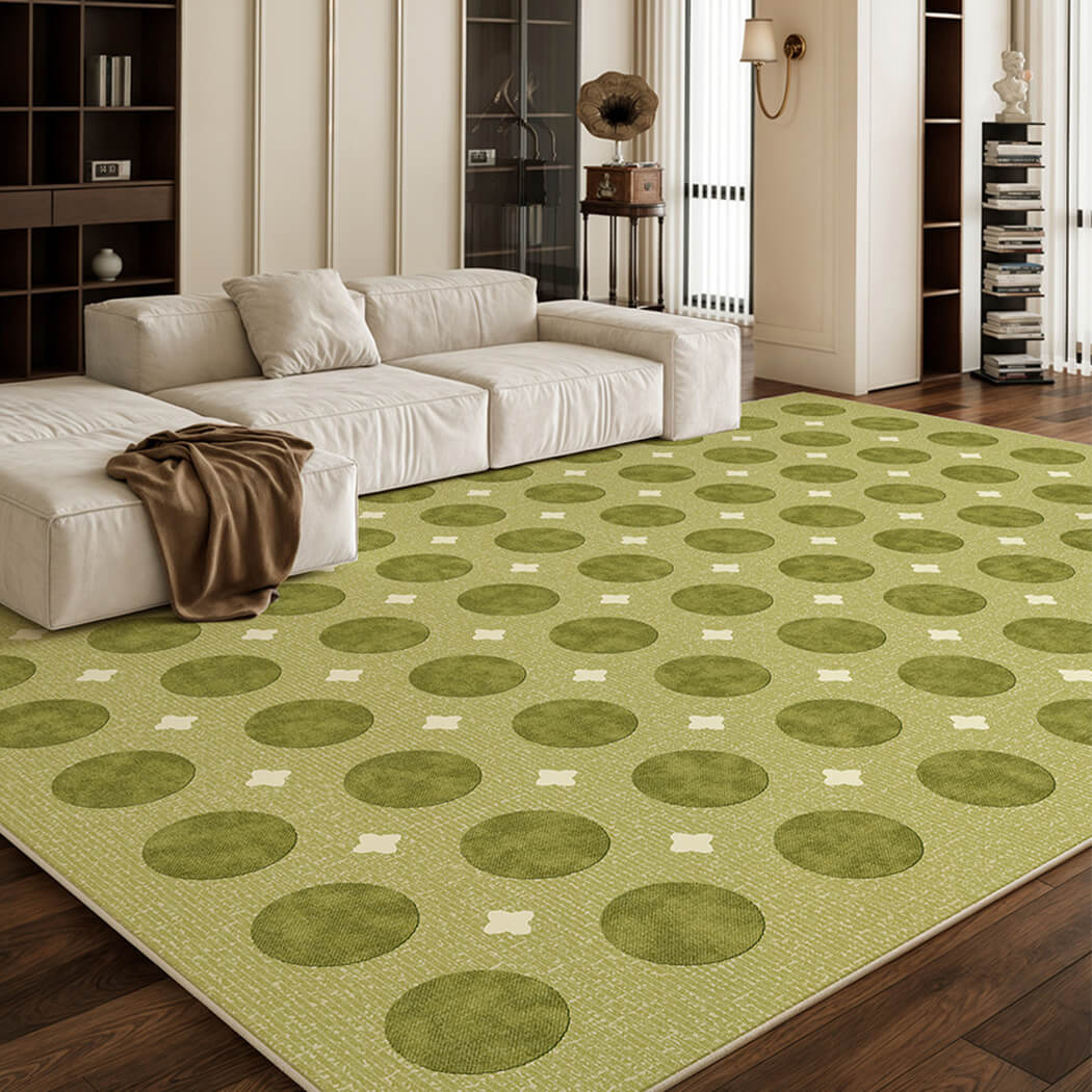 BowooHome 北欧 おしゃれ ラグ 平坦の表面 ループタイプ ラグマット カーペット 洗える 抗菌 防臭 掃除簡単 滑り止め付き オールシーズン使える