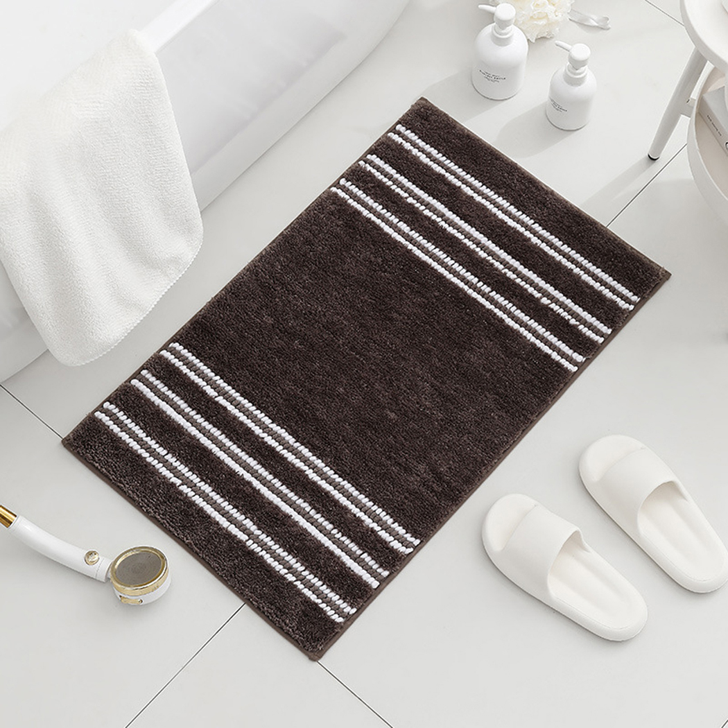 BowooHome ドアマット フワフワ ソフト 足拭き 玄関マット バスマット 室内 洗える 滑り止め 吸水 速乾 掃除しやすい