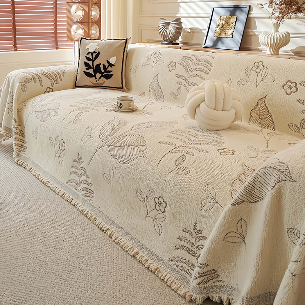 BowooHome ソファーカバー マルチカバー 1人掛け～5人掛け対応 洗える ソファカバー ソファ毛布 おしゃれ 保護カバー 犬猫対策 防塵 キズ防止 汚れ防止 お手入れ簡単