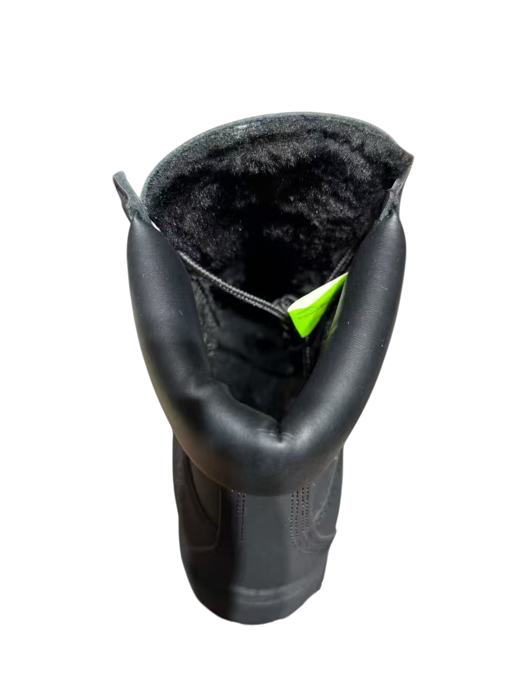 フリース裏地のマーティンブーツ