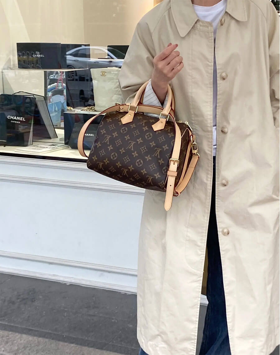 ヴィトンボストンバッグ LV モノグラムスピーディ 25レディース バッグM46977