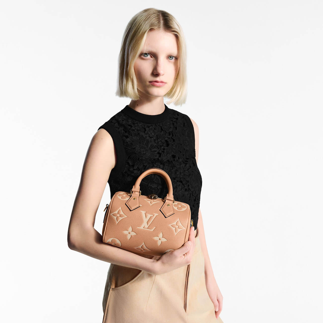 ヴィトンバッグ LV スピーディ･バンドリエール 20トート バッグ レディース