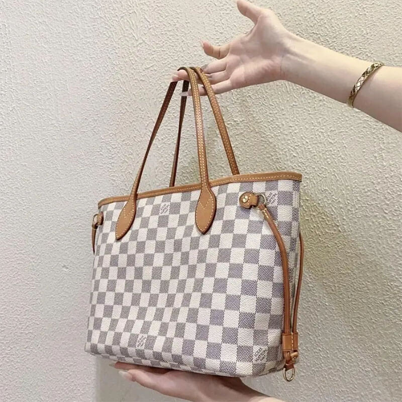 人気【Louis Vuitton】ネヴァーフル PM ダミエ・エベヌトート バッグN40600