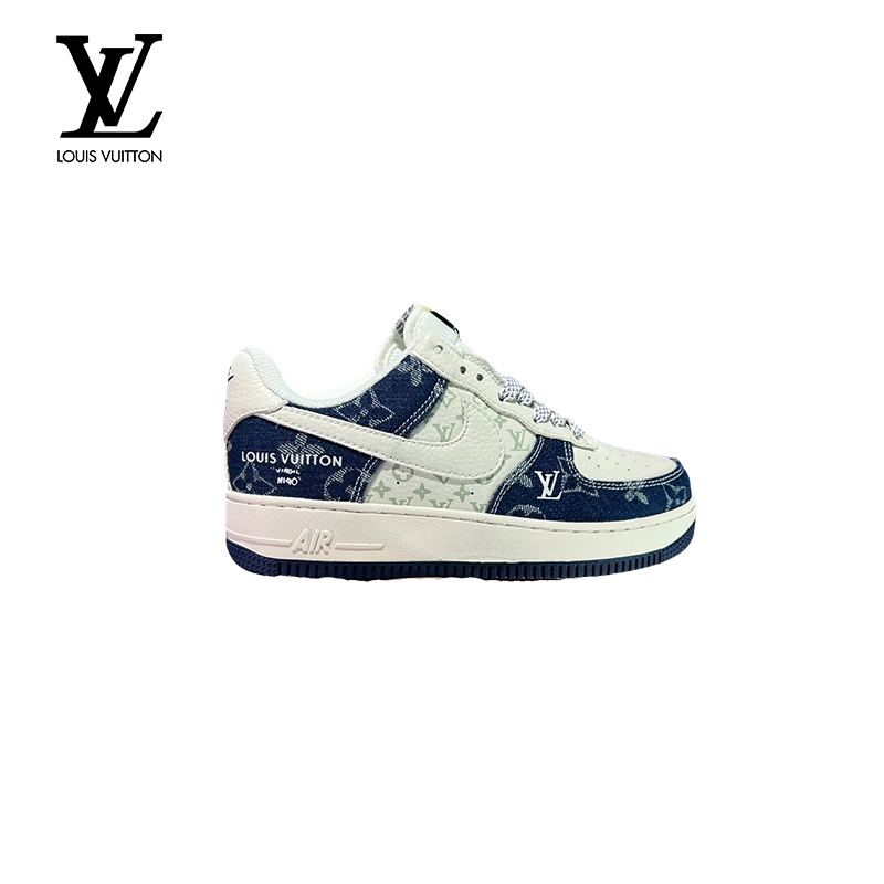ルイ・ヴィトン ロー 07×ナイキ エア フォース 1 連名スニーカー