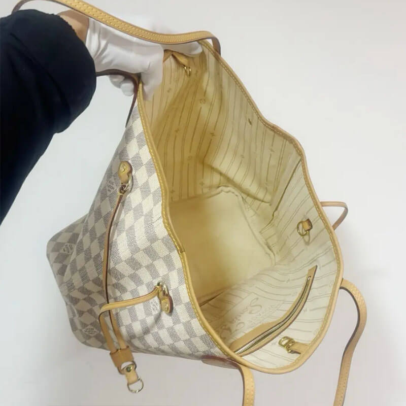 人気【Louis Vuitton】ネヴァーフル PM ダミエ・エベヌトート バッグN40600