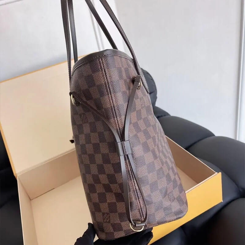 人気【Louis Vuitton】ネヴァーフル PM ダミエ・エベヌトート バッグN40600