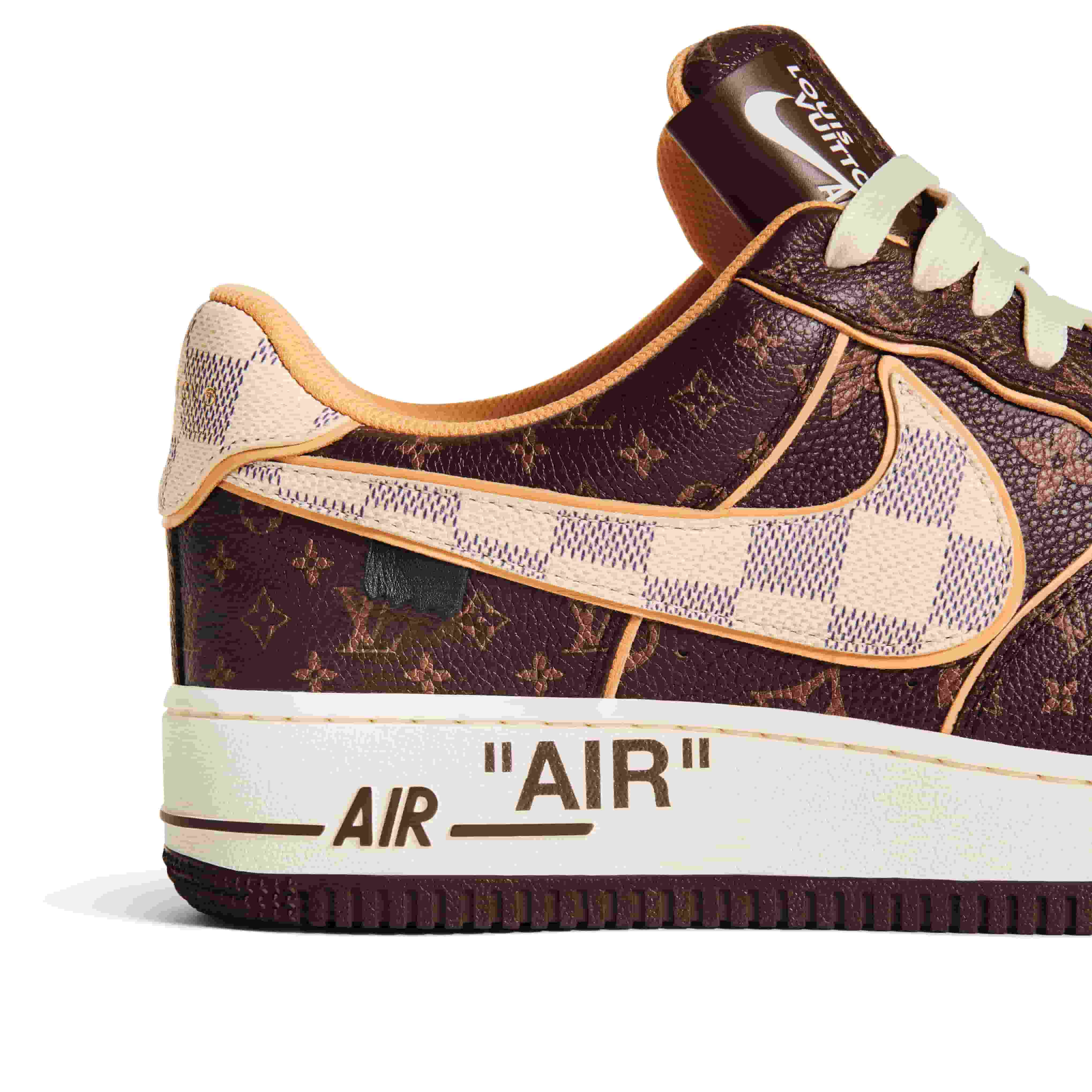 ルイ・ヴィトン ロー ×ナイキ AIR FORCE 1 ‍ 連名スニーカー