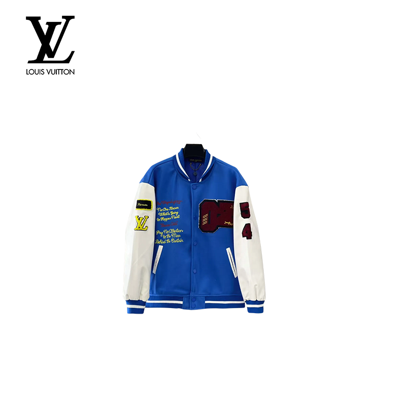 エンブロイダードカーフスキンバーシティジャケット