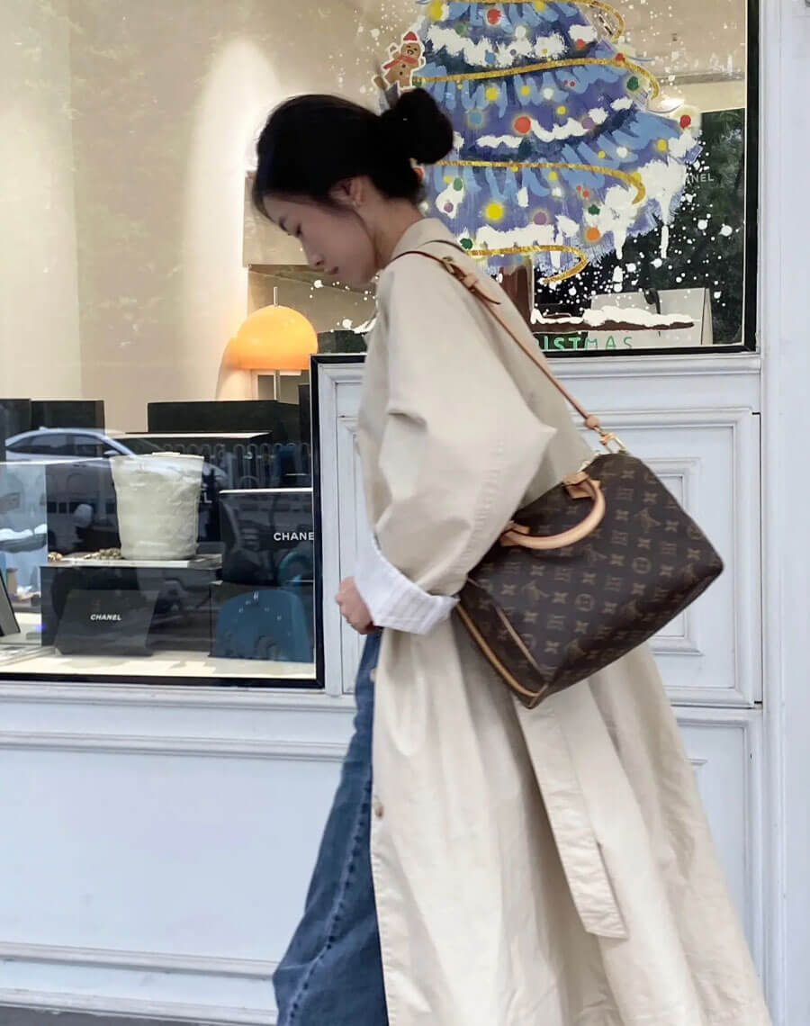 ヴィトンボストンバッグ LV モノグラムスピーディ 25レディース バッグM46977