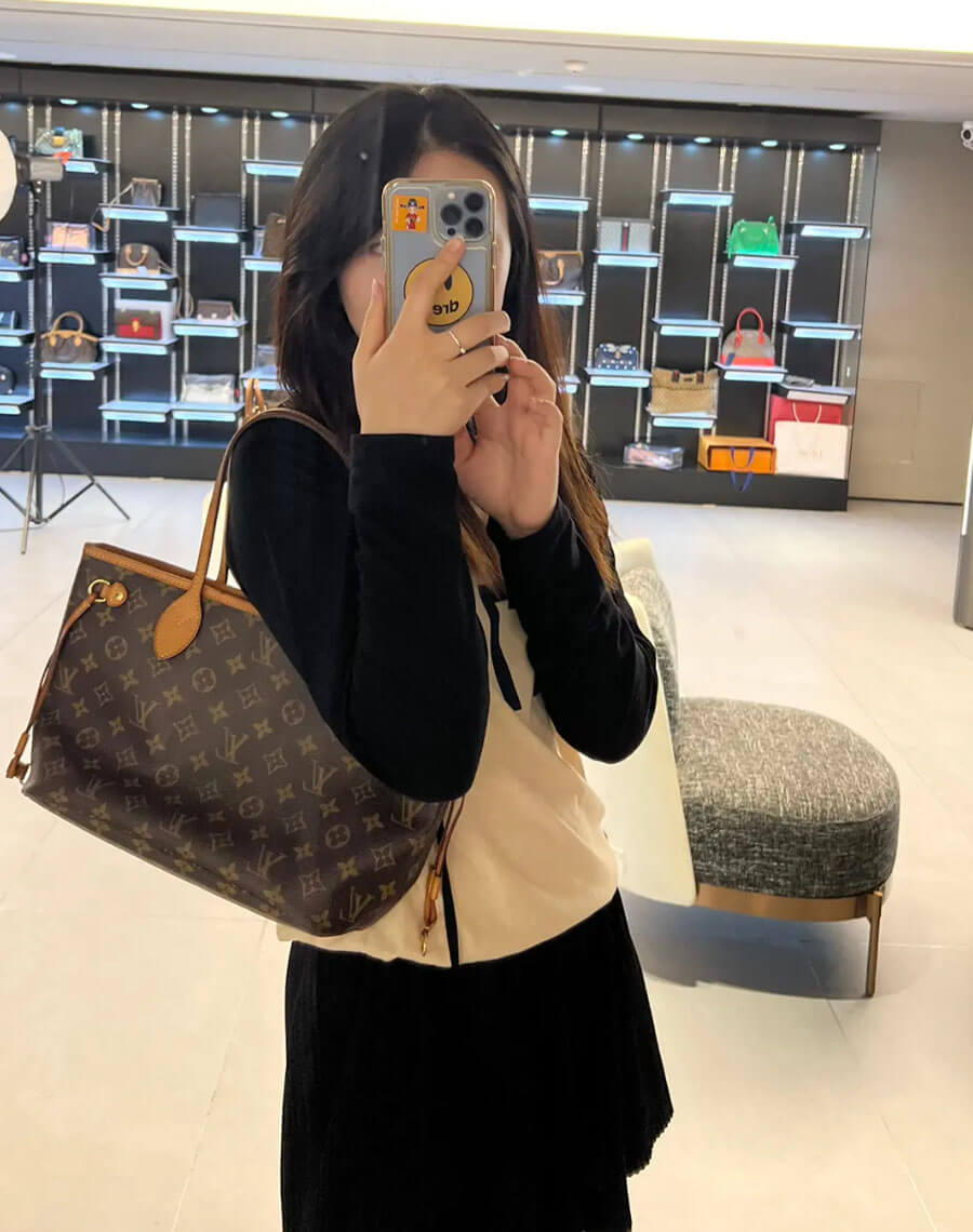 ルイヴィトンネヴァーフル MM 通勤バッグ M46987