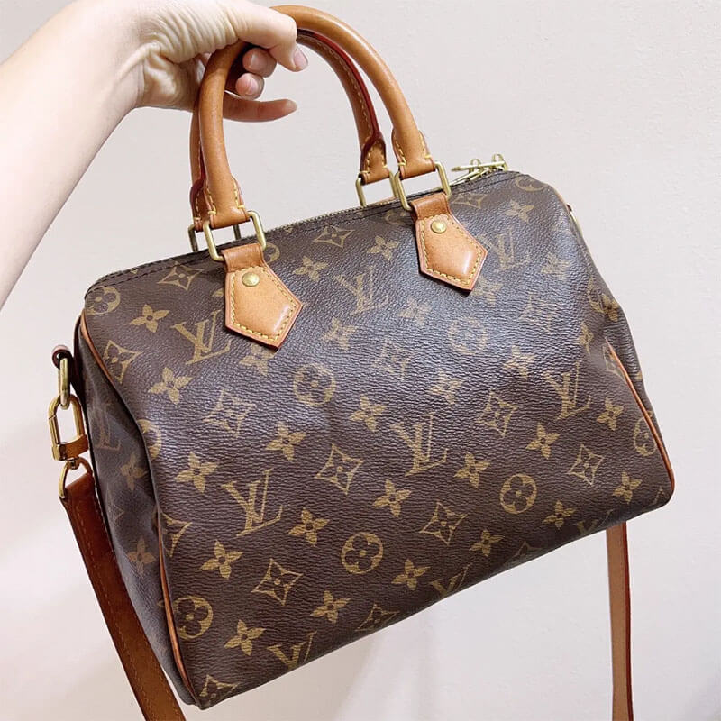 ヴィトンボストンバッグ LV モノグラムスピーディ 25レディース バッグM46977