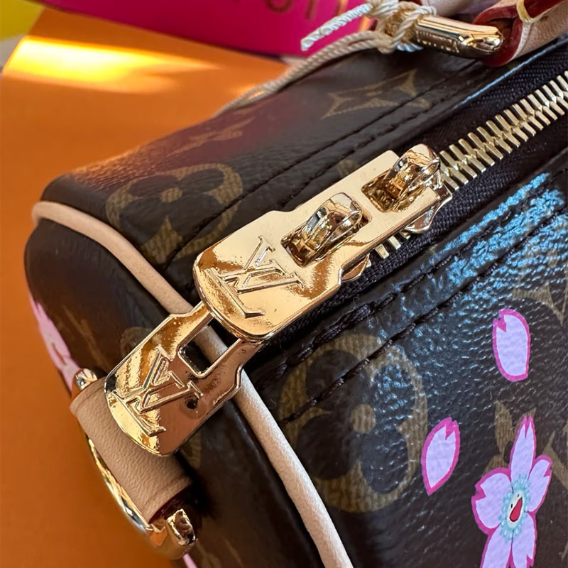 LV × TM 村上隆サクラブラウントート バッグ レディースショルダーバッグM14194