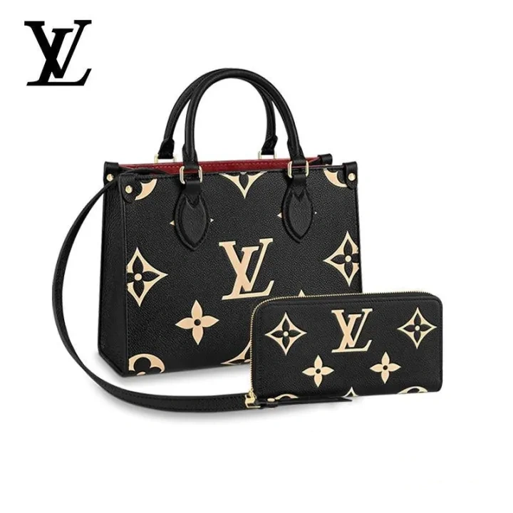 LOUIS VUITTON オンザゴー PM 長財布 2点セット