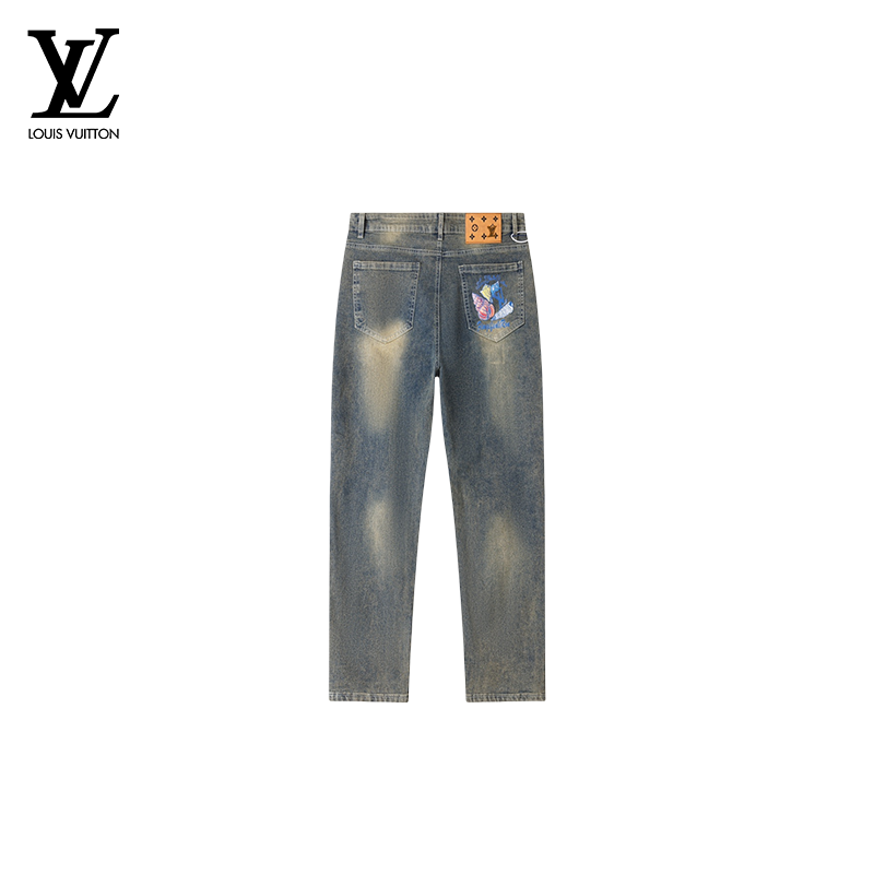 ダミエ スケートボード ジーンズ