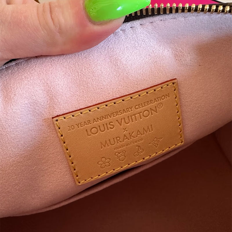 LV × TM 村上隆サクラブラウントート バッグ レディースショルダーバッグM14194