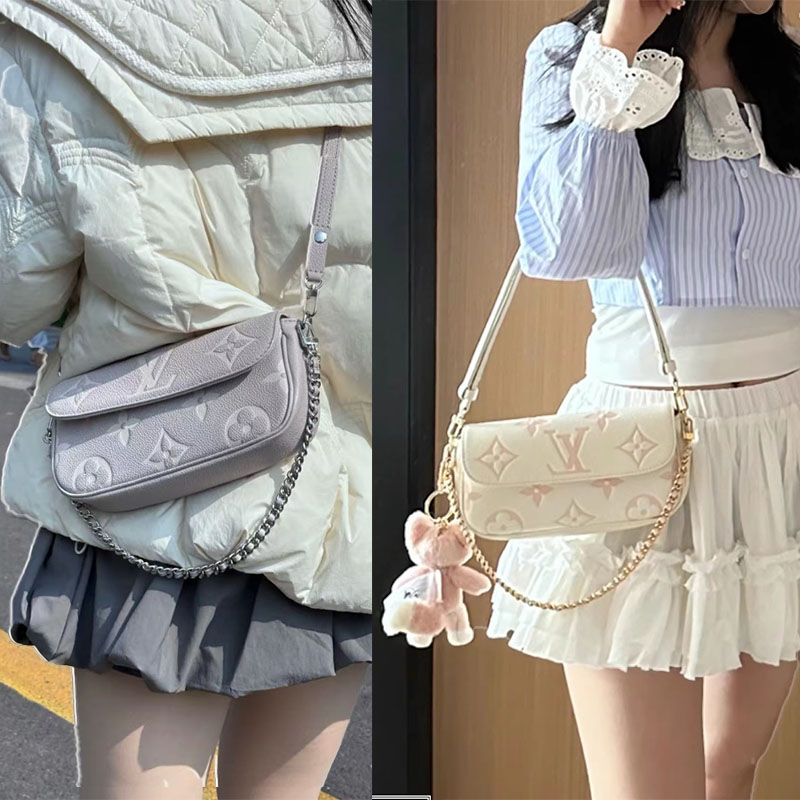 LVウォレット オン チェーン･アイビー トート バッグ おしゃれ ショルダー バッグ レディース