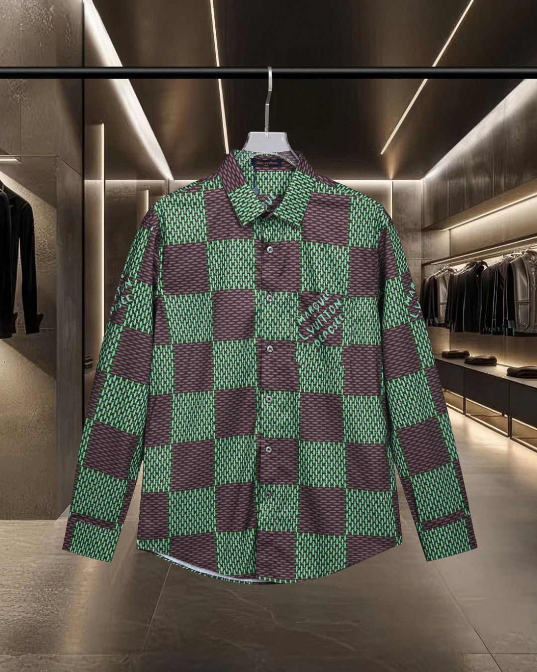 モノグラム ワークジャケットシャツ