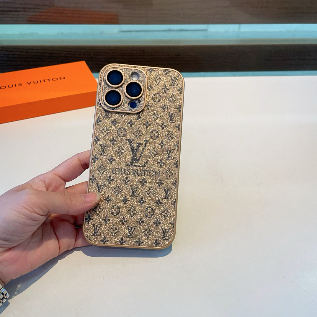 新しいバージョン 2.0 iPhone 用プレミアム LV ケース