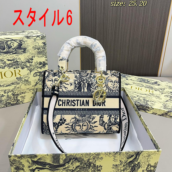 Dior(ディオール) 25cm  Lady D lite  ハンドバッグ ショルダーバッグ レディース