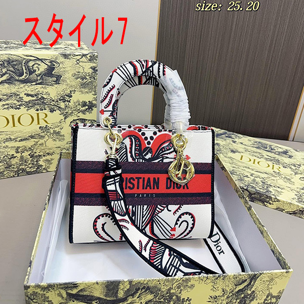 Dior(ディオール) 25cm  Lady D lite  ハンドバッグ ショルダーバッグ レディース