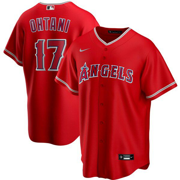 MLB 大谷翔平 ロサンゼルス・エンゼルス ユニフォーム/ジャージ 2020 レプリカ プレーヤー ナイキ/Nike レッド