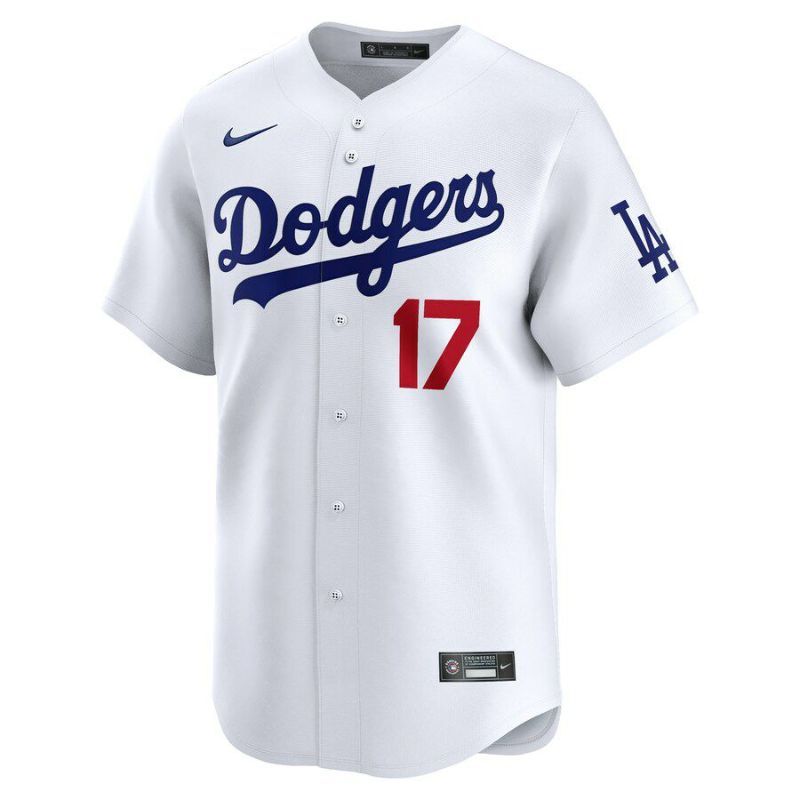 MLB 大谷翔平 ドジャース ユニフォーム リミテッド Player Jersey ナイキ/Nike ホワイト